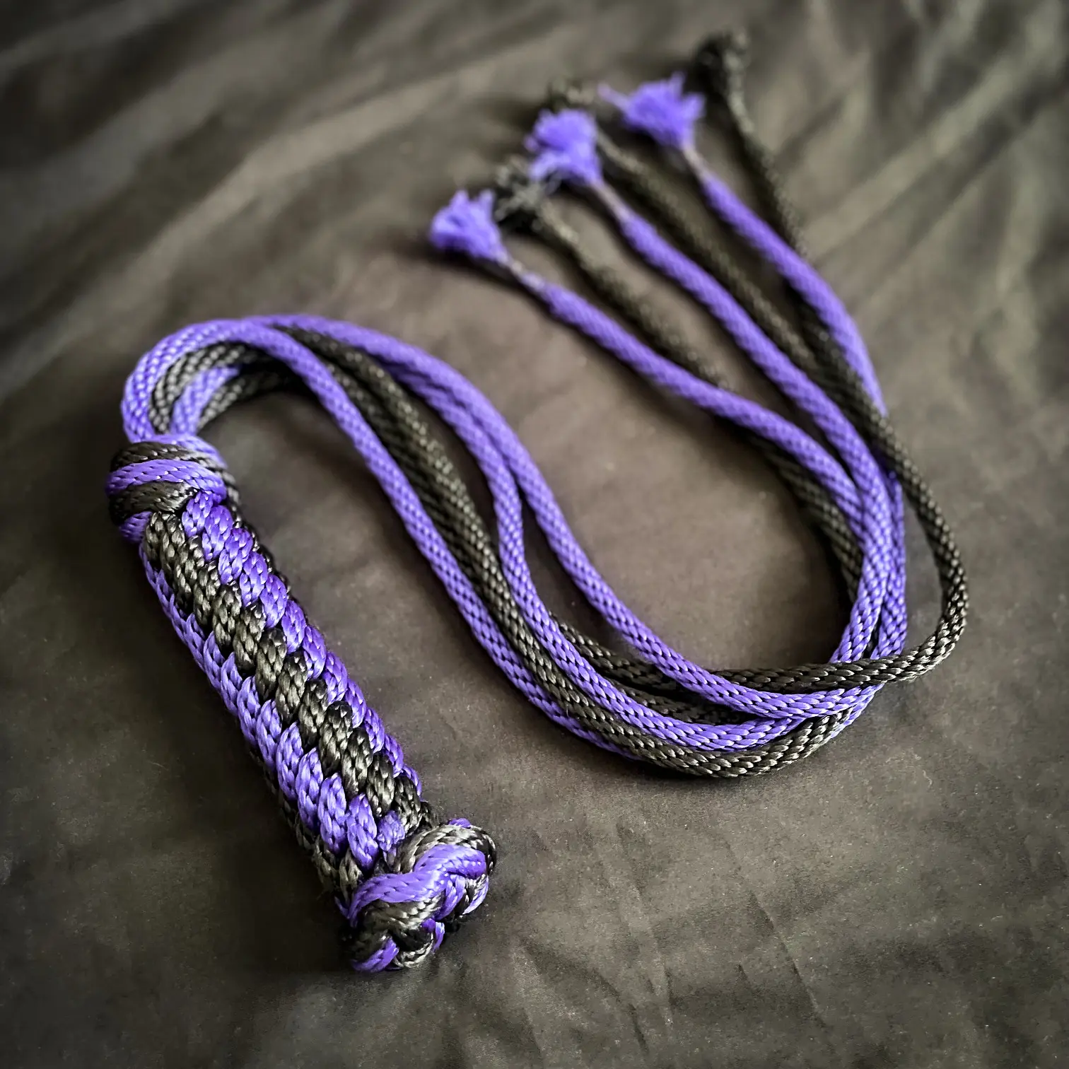 Nylon Purple Flogger